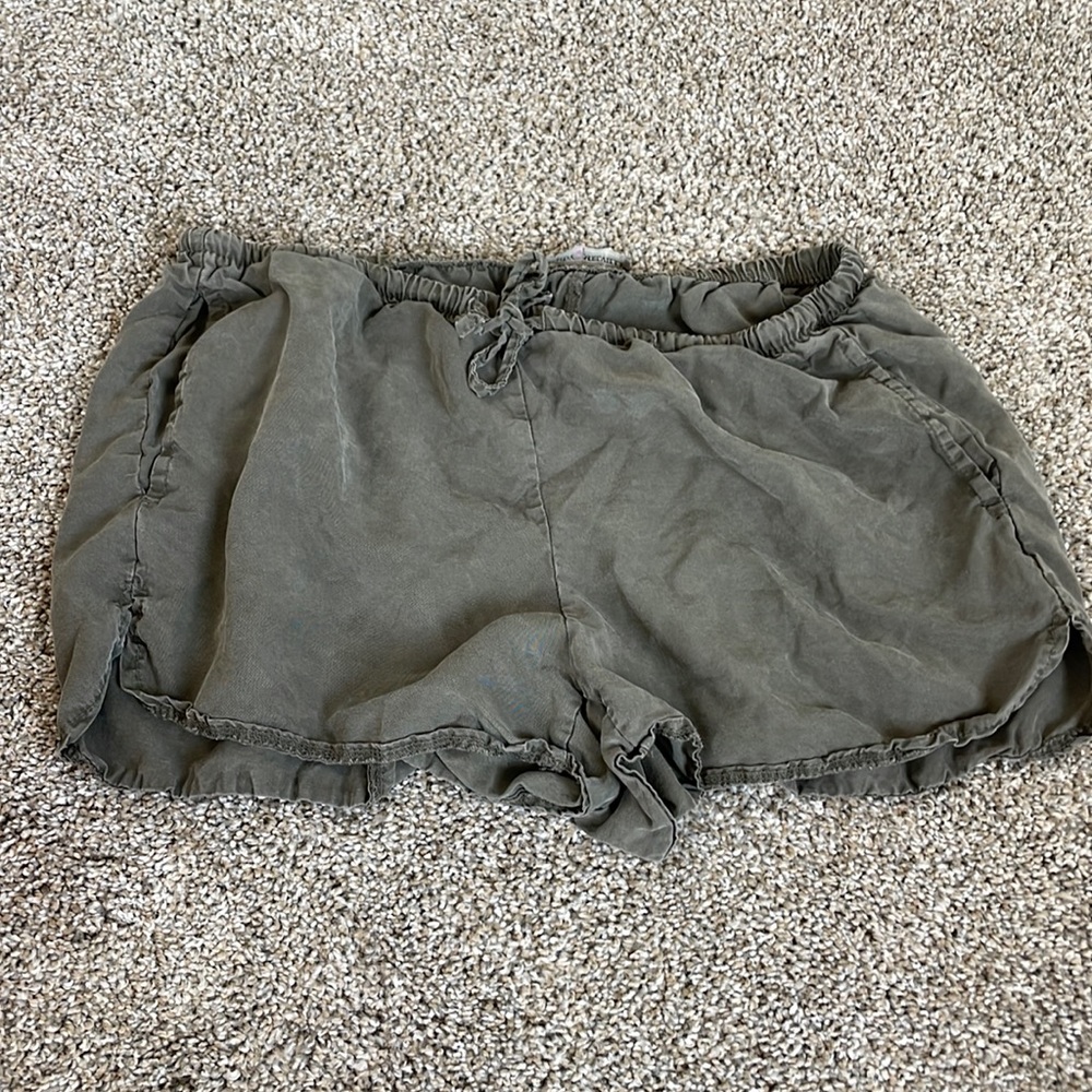 Brandy Melville Green Eve Shorts